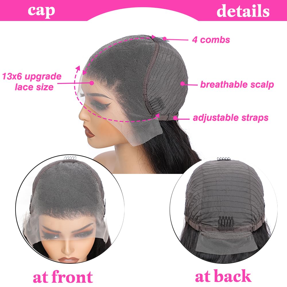 Keseyo adjustable cap with four combs for secure fit