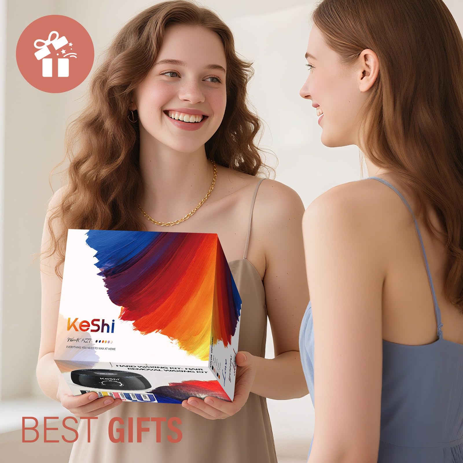 KeShi bikini area waxing prepared for home use