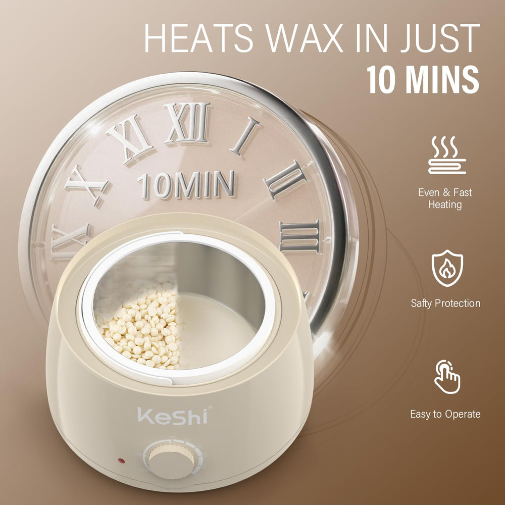 KeShi applicator sticks for precise, tidy waxing applications.