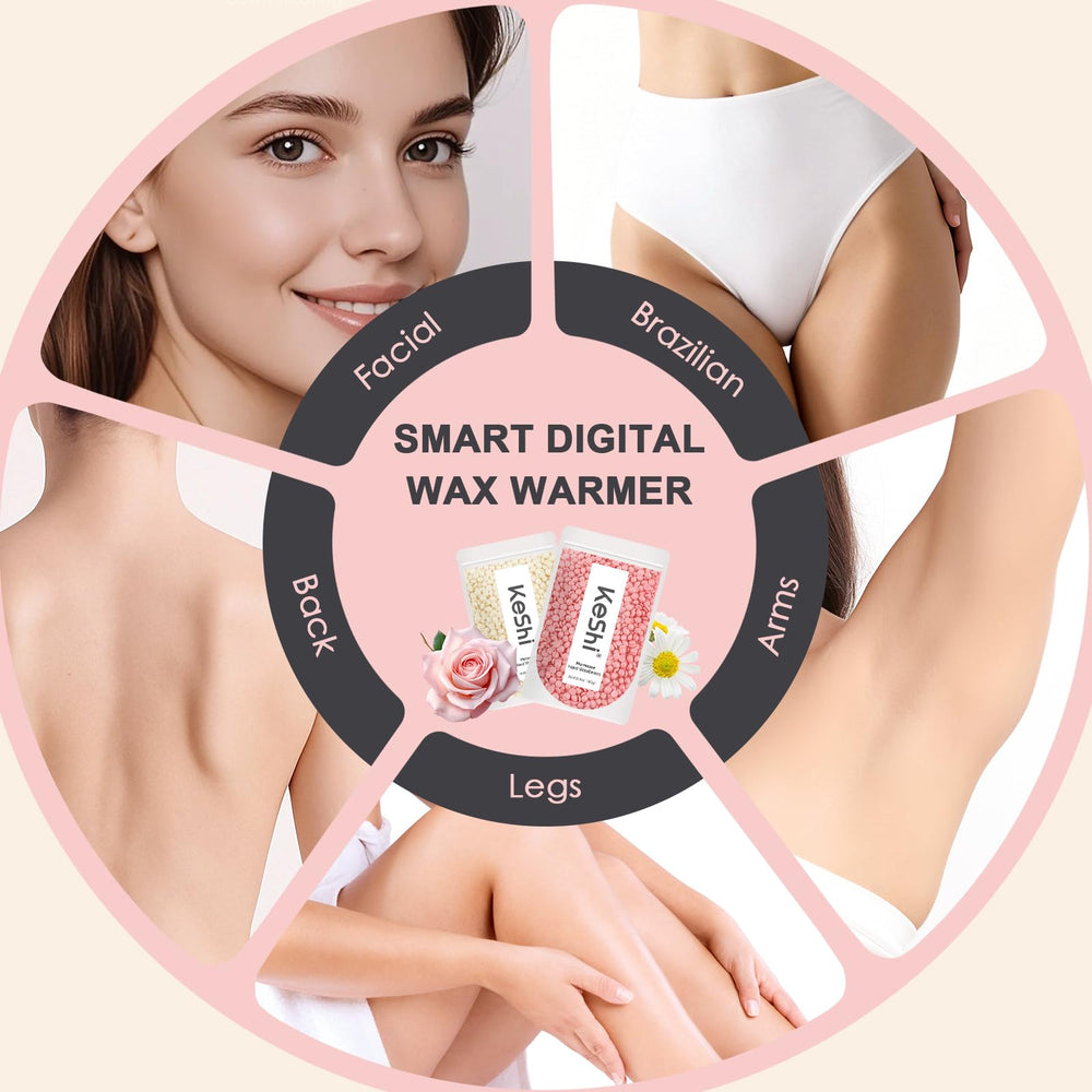 KeShi 500ml silicone bowl simplifies cleanup after waxing
