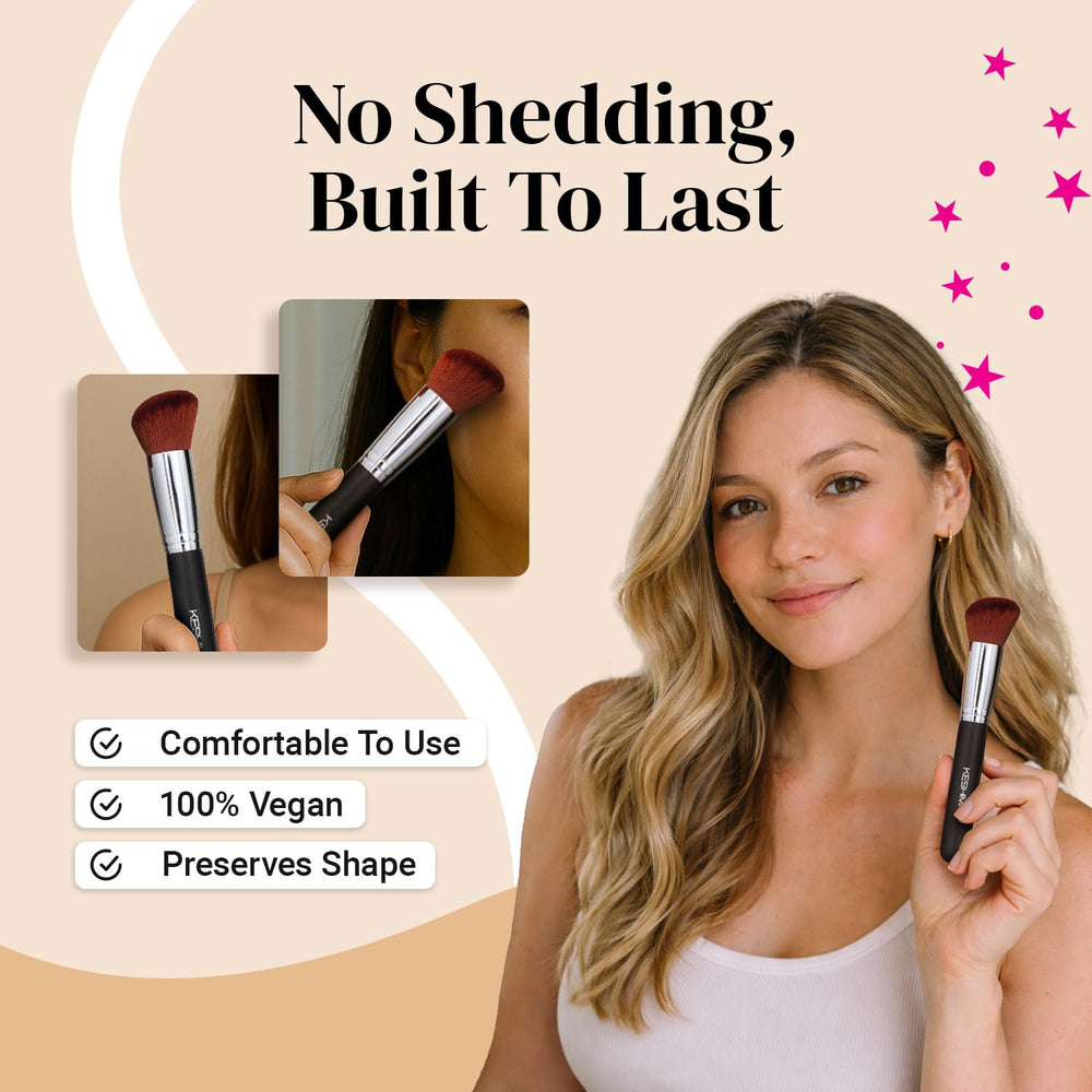 KESHIMA no-shedding brush designed for lasting performance.