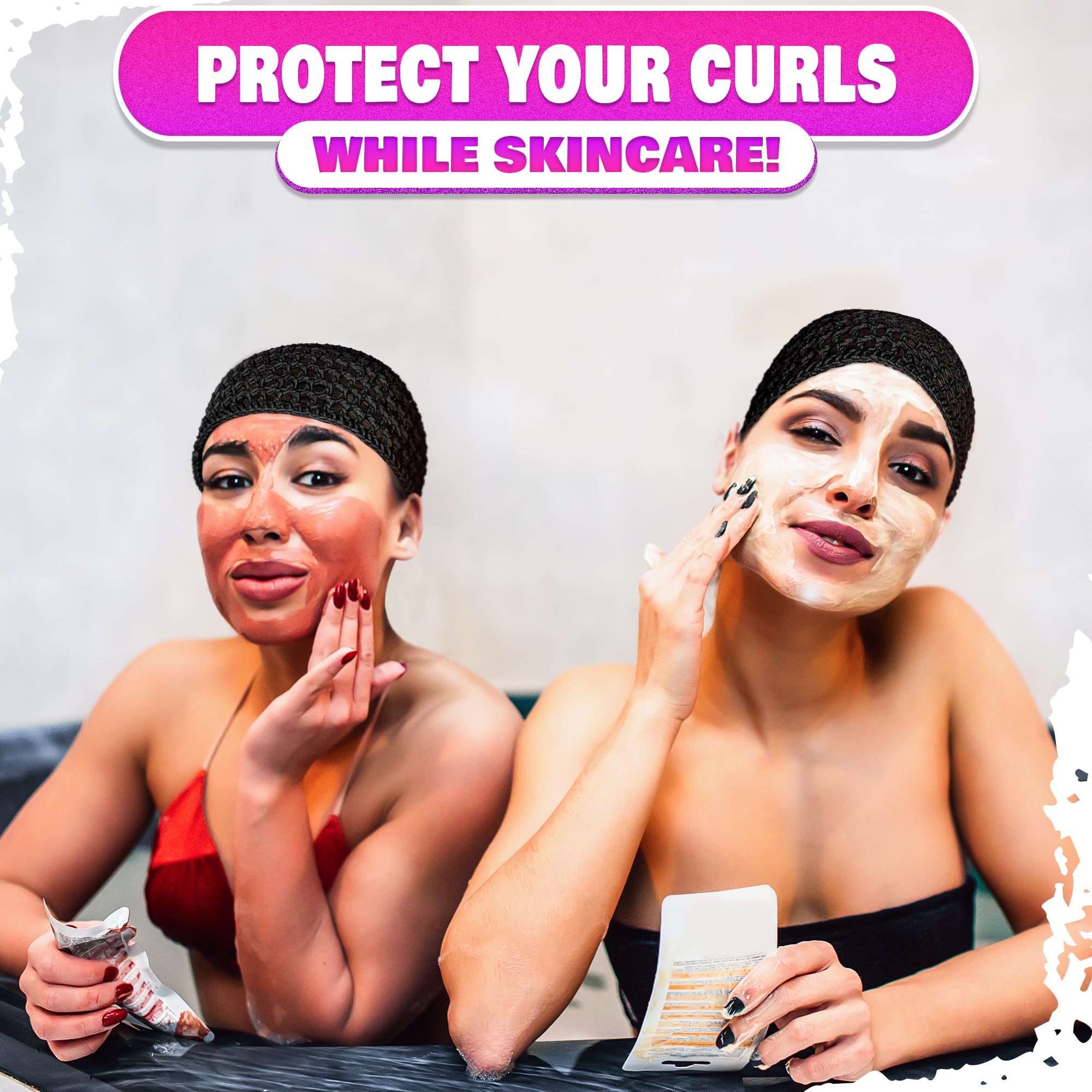 KETAR lightweight hair net offers secure fit without discomfort.