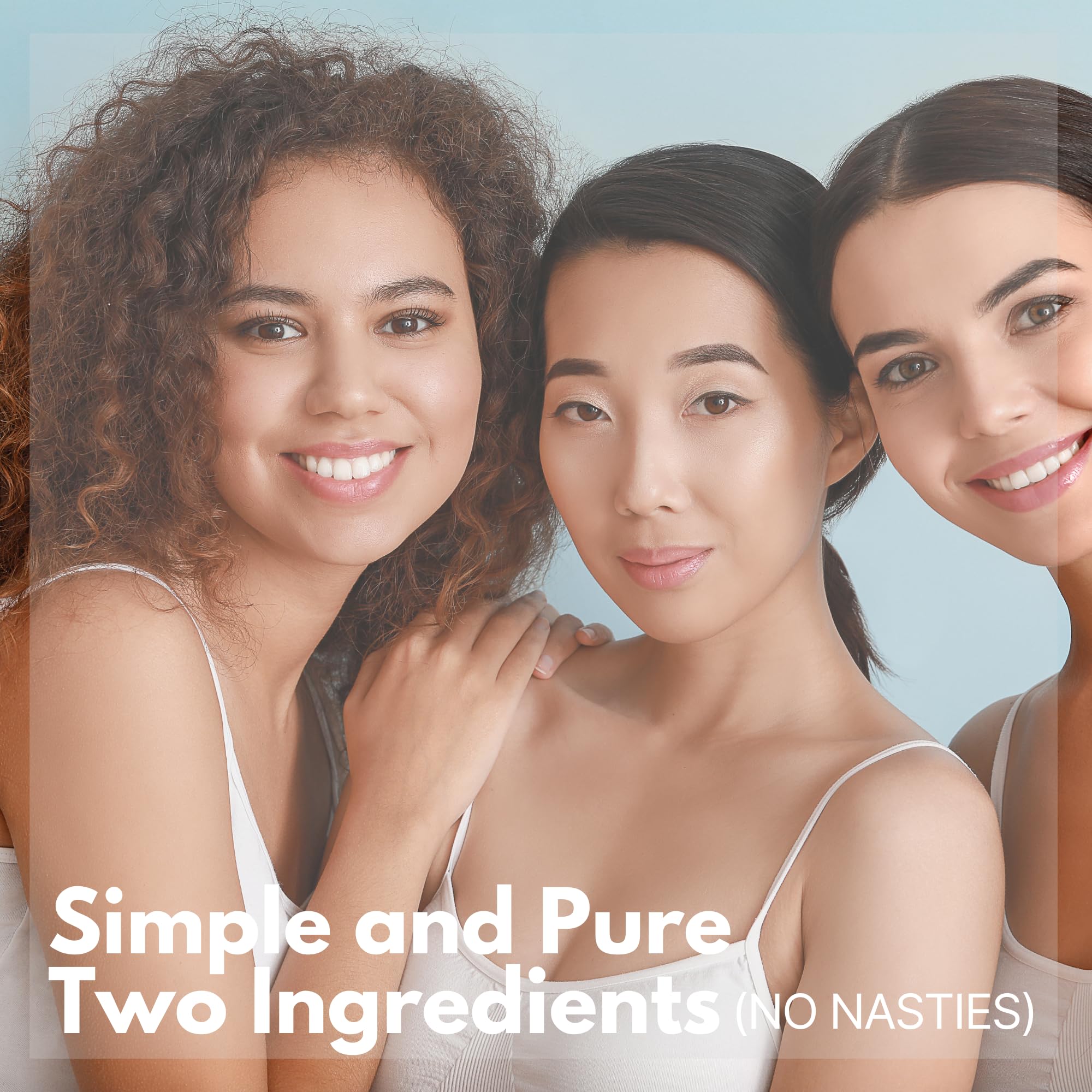 Empaque cruelty-free del serum de Ketostat sin pruebas en animales.