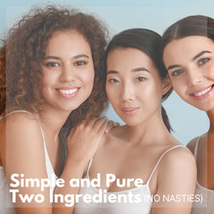 Empaque cruelty-free del serum de Ketostat sin pruebas en animales.