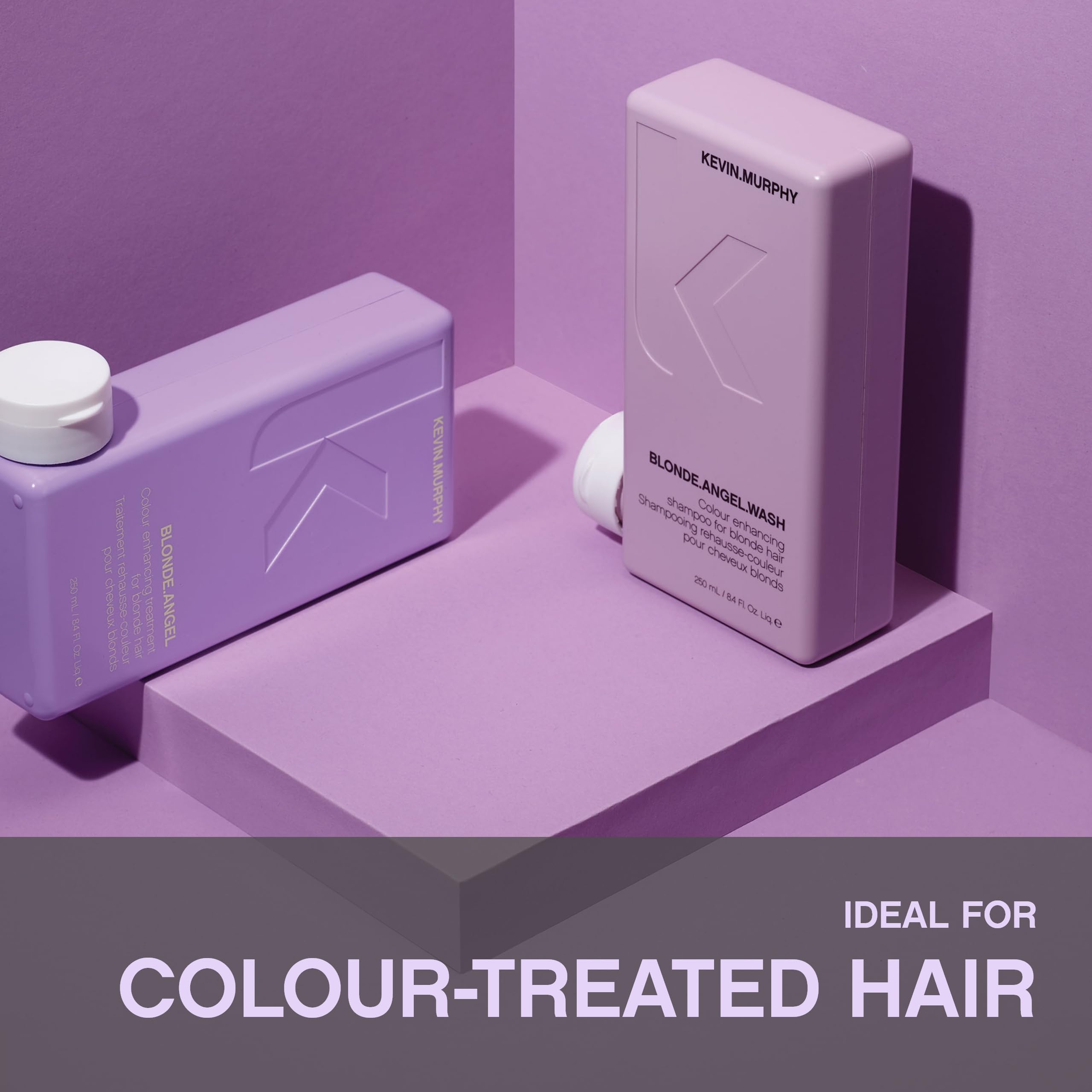 KEVIN.MURPHY BLONDE.ANGEL.WASH packaging box on display.