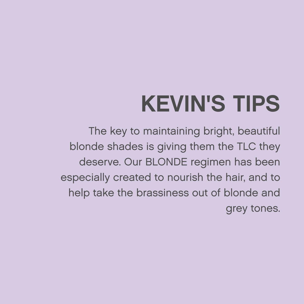 KEVIN.MURPHY BLONDE.ANGEL sulfate-free formula supports gentle care