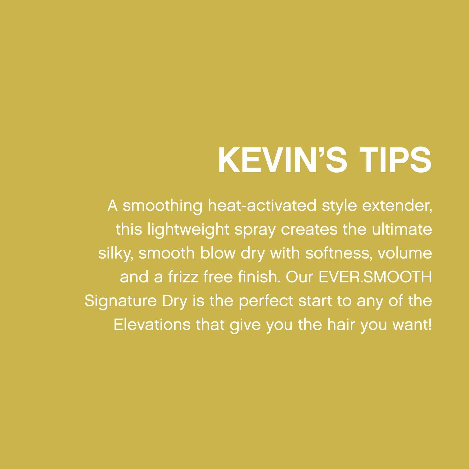 Long-lasting style formed by heat-activated polymers and phyto-nutrient complex.