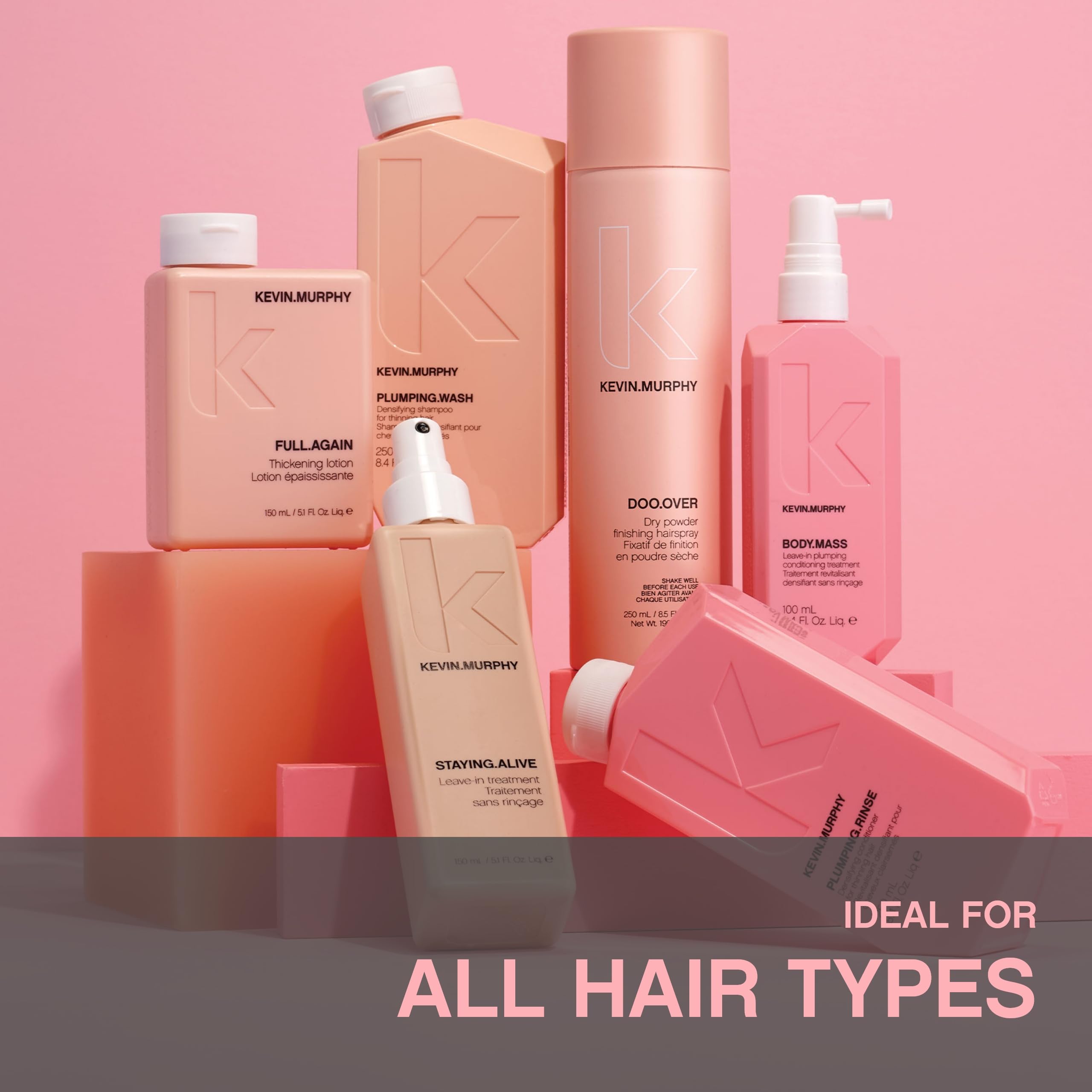 KEVIN.MURPHY DOO.OVER adds lightweight texture and movement to hair