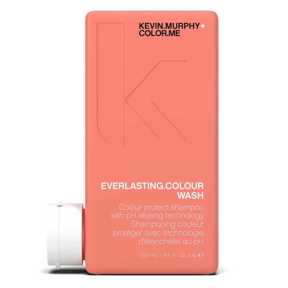 KEVIN.MURPHY EVERLASTING.COLOUR WASH bottle pour showing colour protection