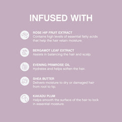 KEVIN.MURPHY HYDRATE-ME.MASQUE application on hair sample for frizz control.