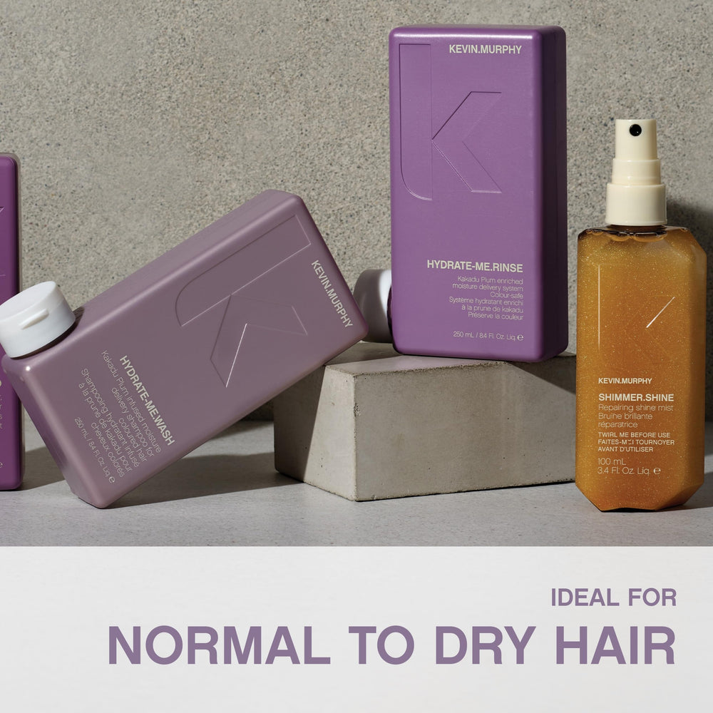 KEVIN.MURPHY Hydrate-Me.Rinse packaging with sulphate-free label