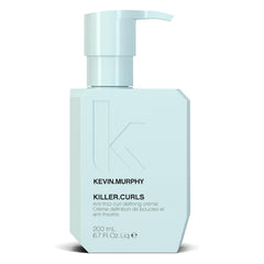 KEVIN.MURPHY KILLER.CURLS bottle front view promoting defined curls