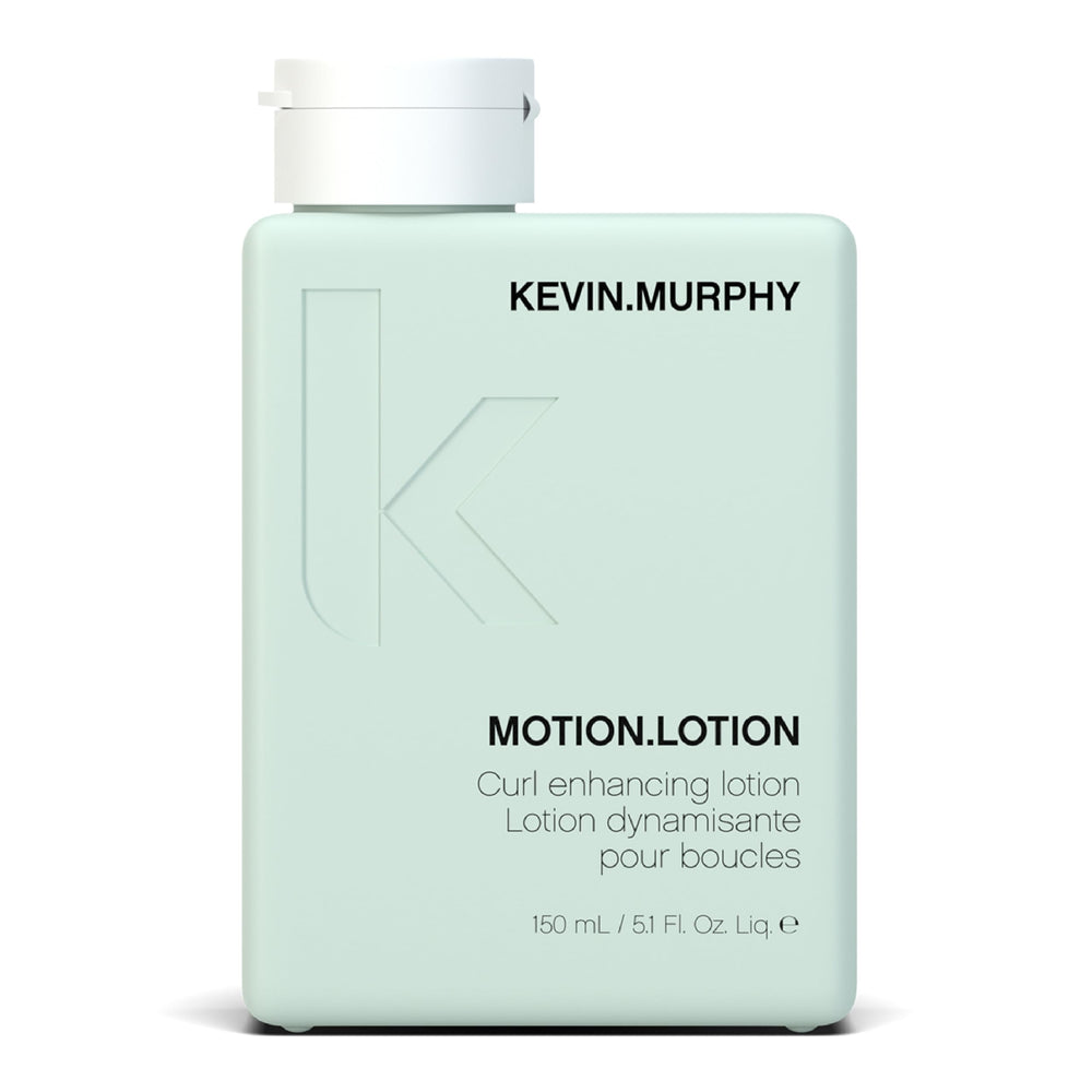 KEVIN.MURPHY MOTION.LOTION bottle showcases weightless curl boost.