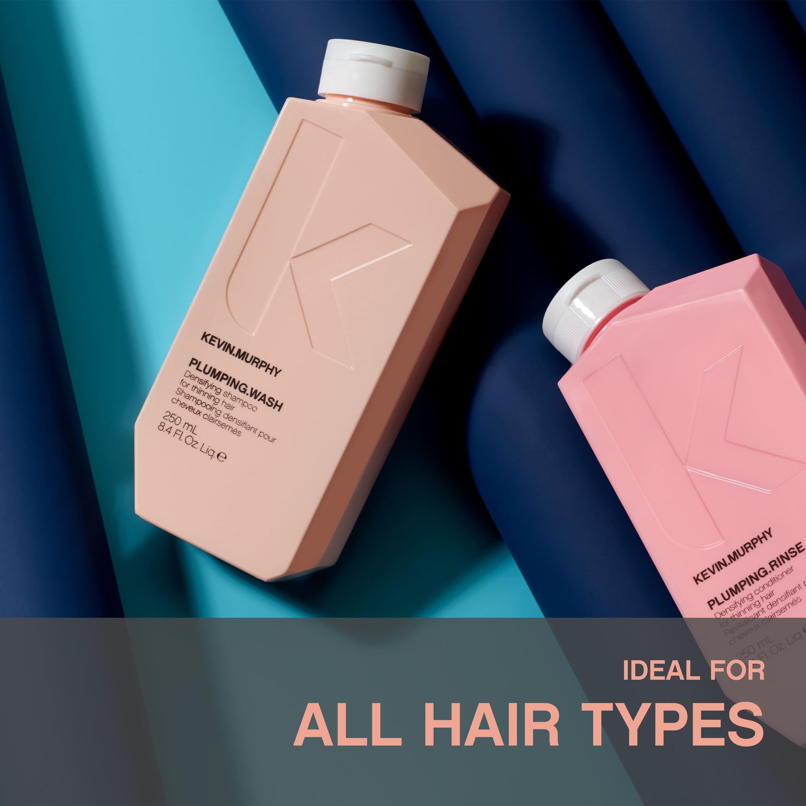 KEVIN.MURPHY PLUMPING.WASH nettle extract highlighted for strengthening and circulation