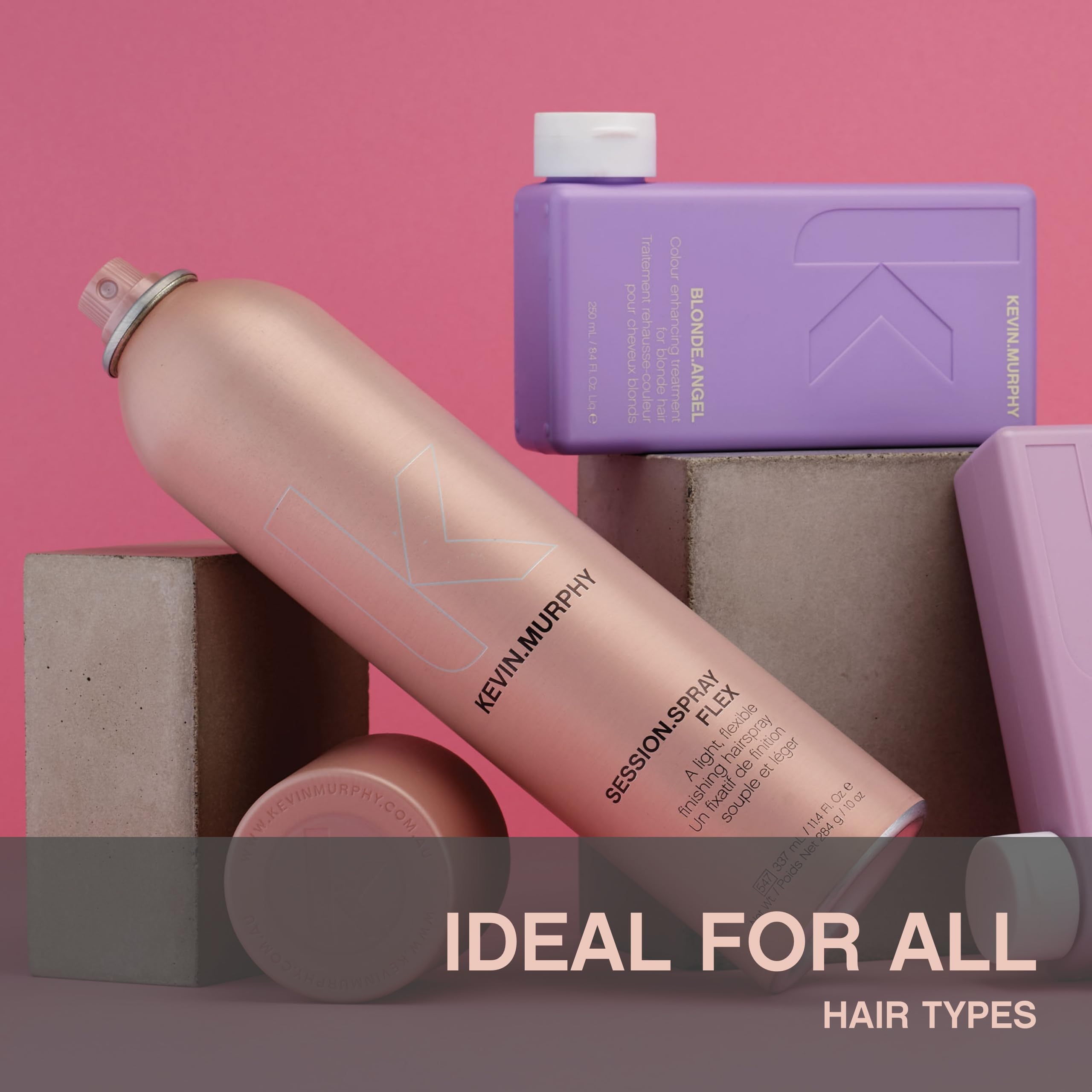 KEVIN.MURPHY SESSION.SPRAY FLEX mantiene elasticidad y suavidad del cabello