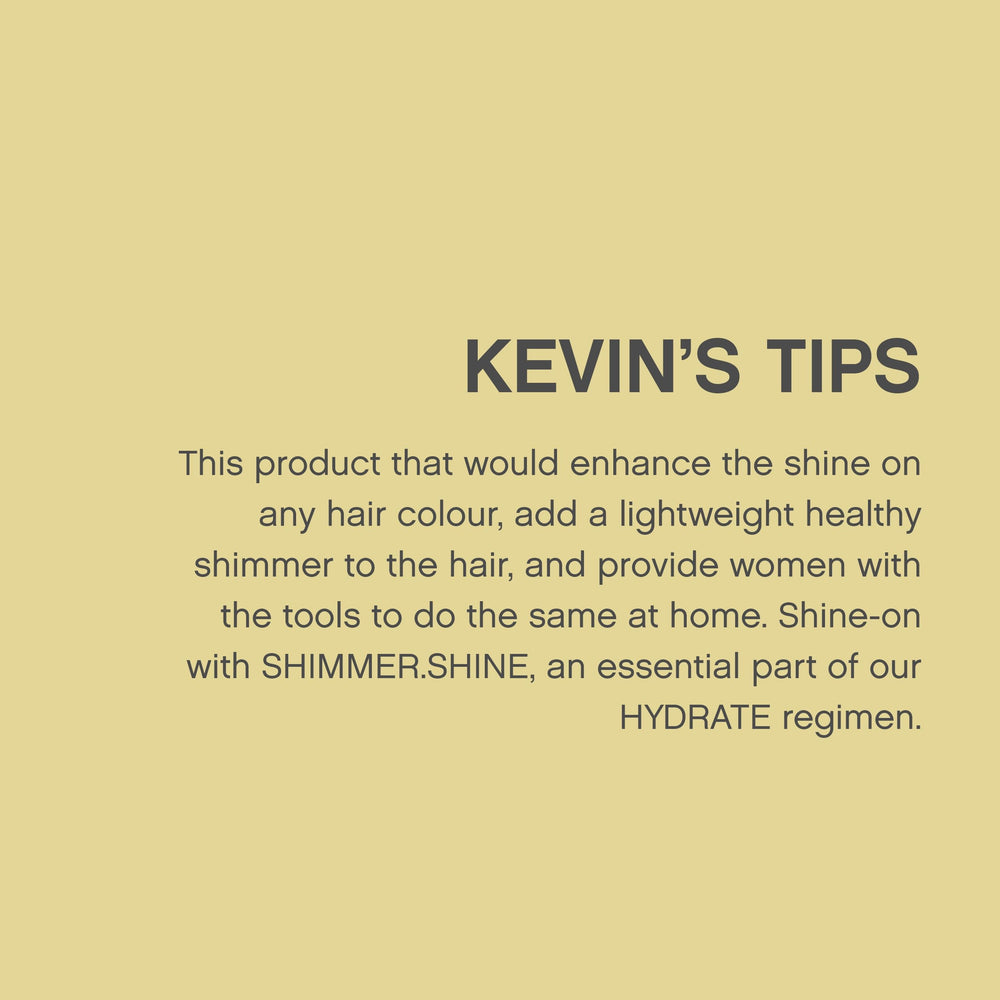 KEVIN.MURPHY SHIMMER.SHINE paraben-free glow for salon-grade radiance