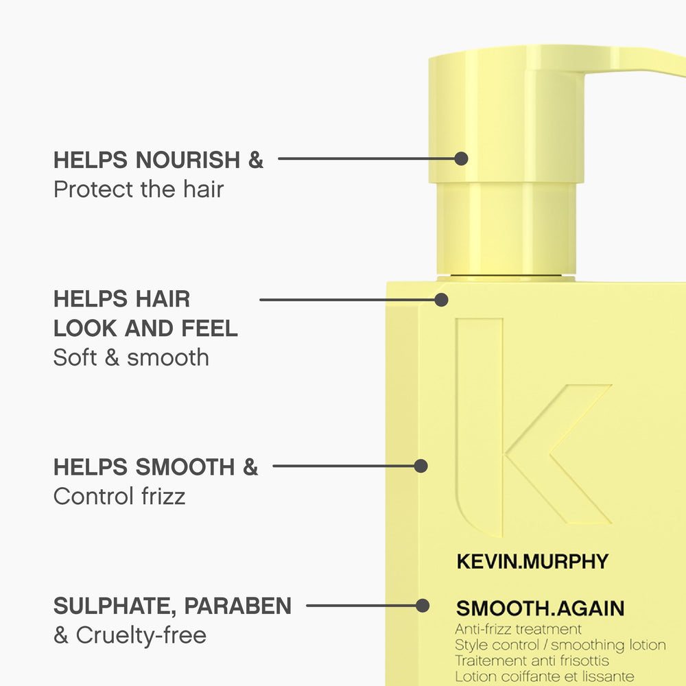 KEVIN.MURPHY SMOOTH.AGAIN application scene for effortless styling