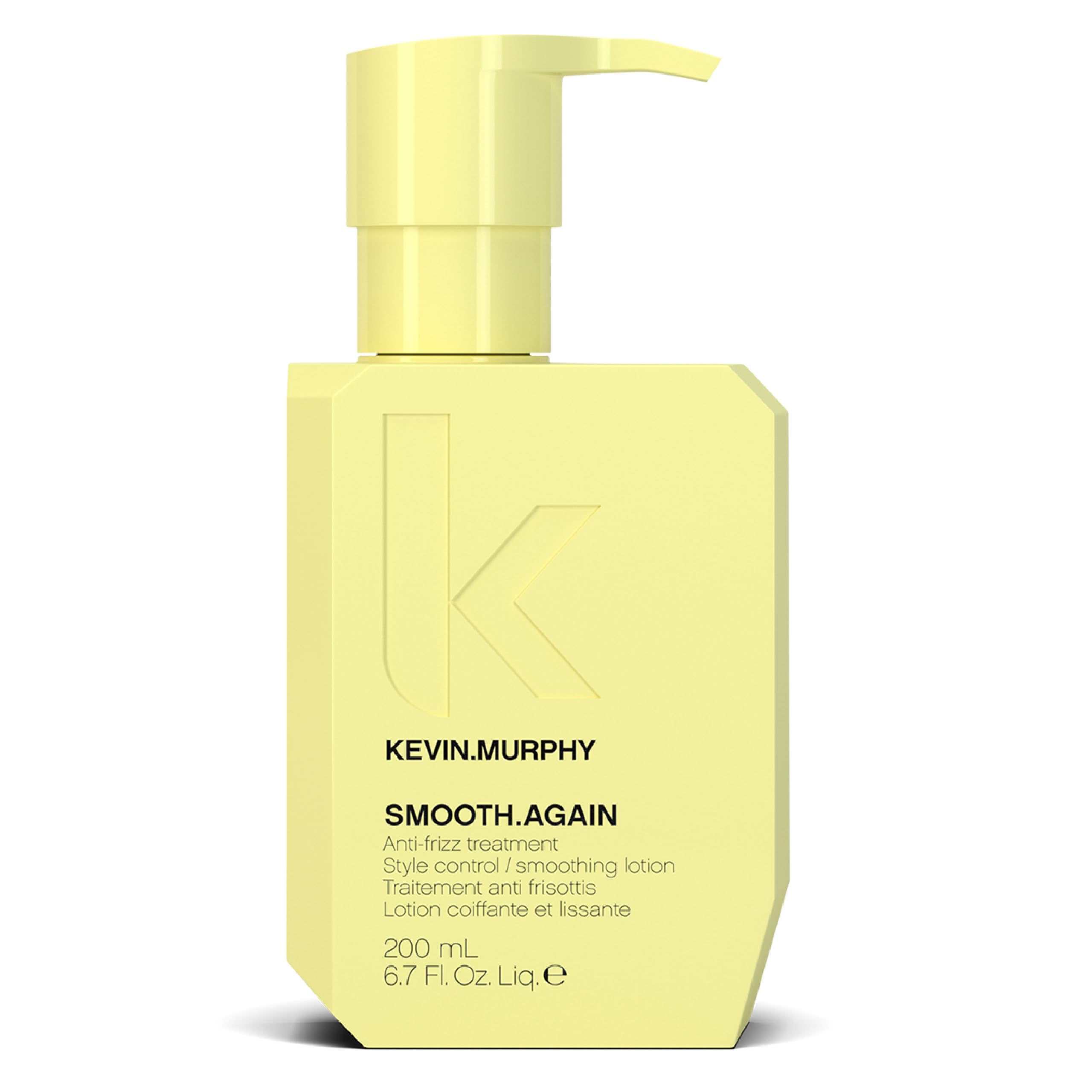 KEVIN.MURPHY SMOOTH.AGAIN bottle front showing anti-frizz care for thick hair