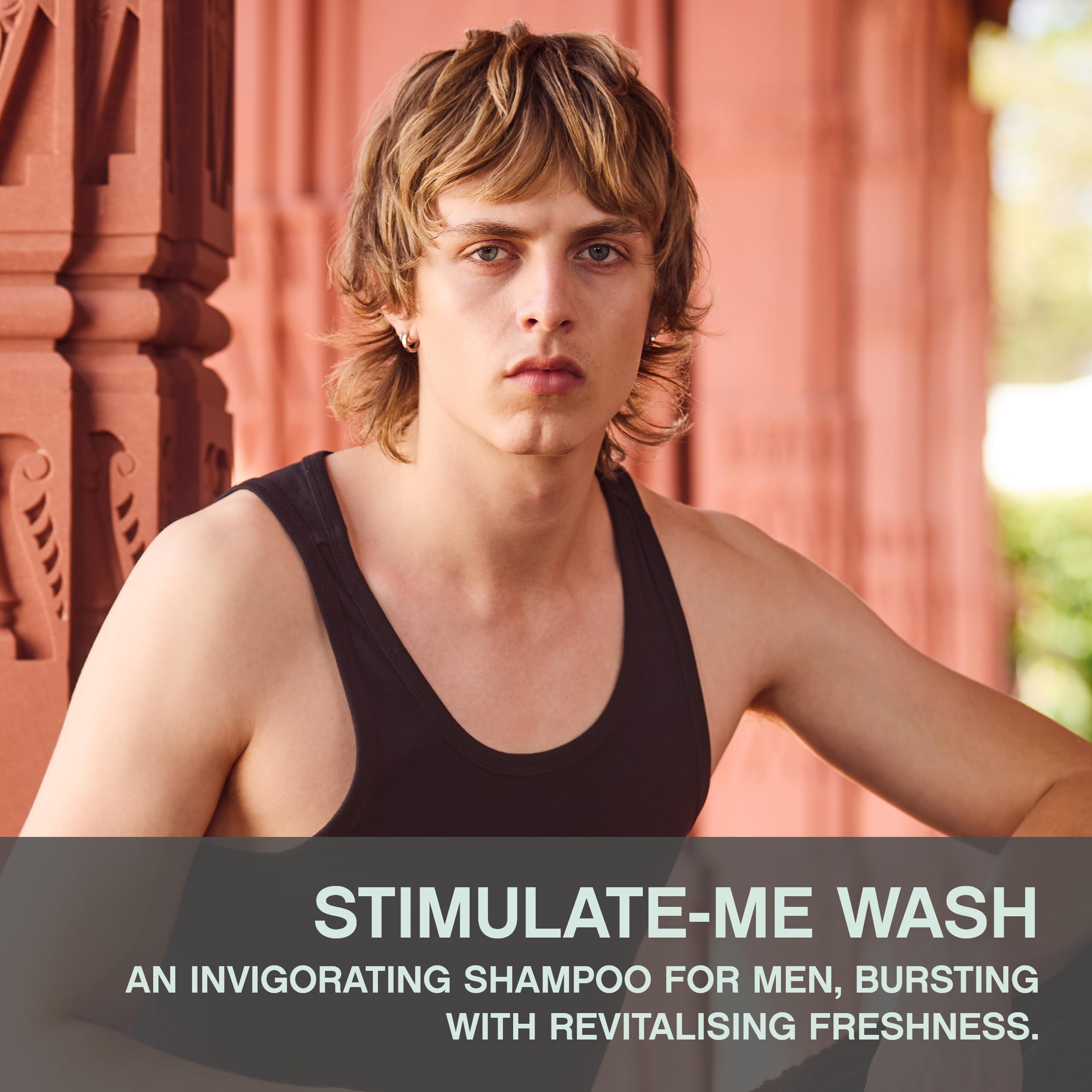 KEVIN.MURPHY Stimulate-Me.Wash foam texture for thorough cleanse and lighter-feeling hair.