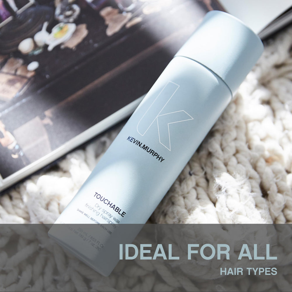KEVIN.MURPHY TOUCHABLE paraben-free formula for healthy styling.