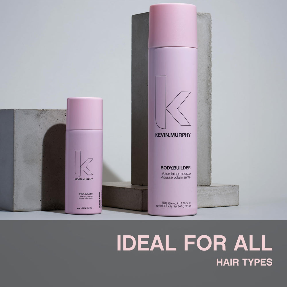 KEVIN.MURPHY BODY.BUILDER includes tangerine peel oil for fragrance and protection