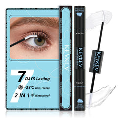 KEVKEV Lash Cluster Glue clear bottle shown for long wear and easy application