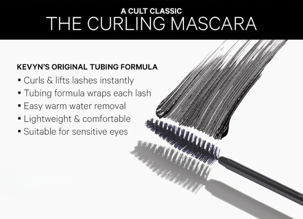 Kevyn Aucoin The Curling Mascara easy removal with warm water in seconds