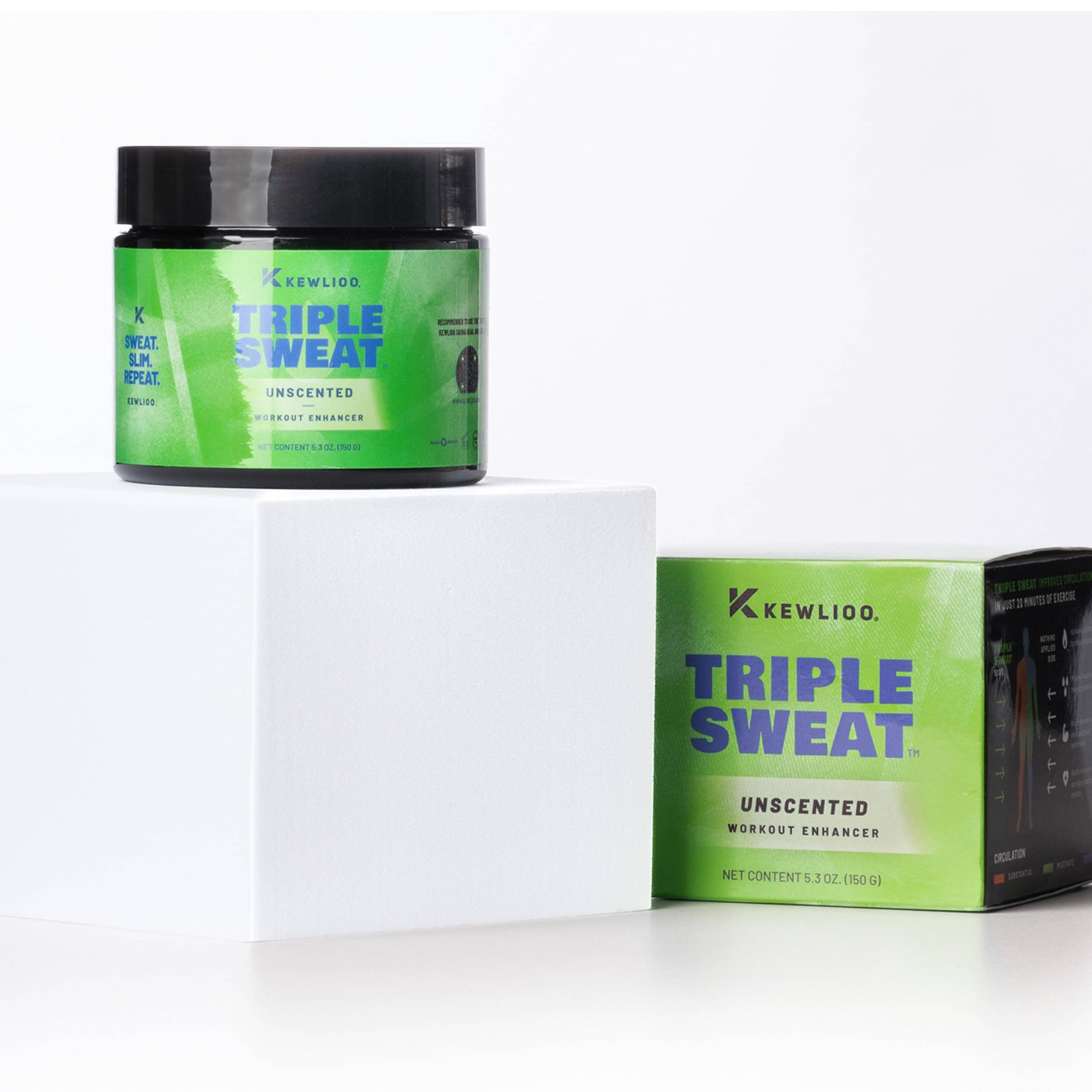 Kewlioo Gel Triple Sudorante con calor activado durante el movimiento.