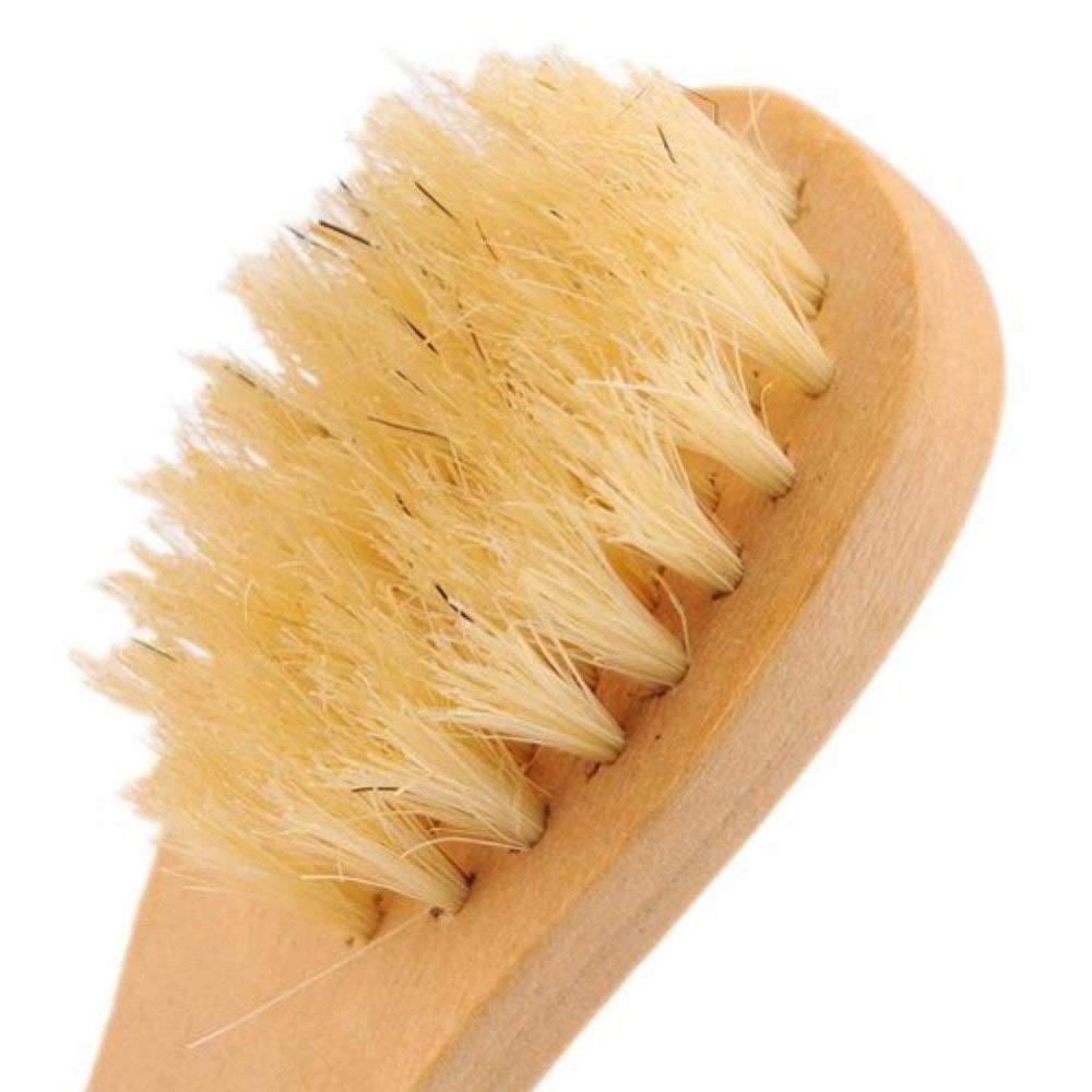KEWLYSEU closeup-bristles-detail shows exfoliating bristles and texture