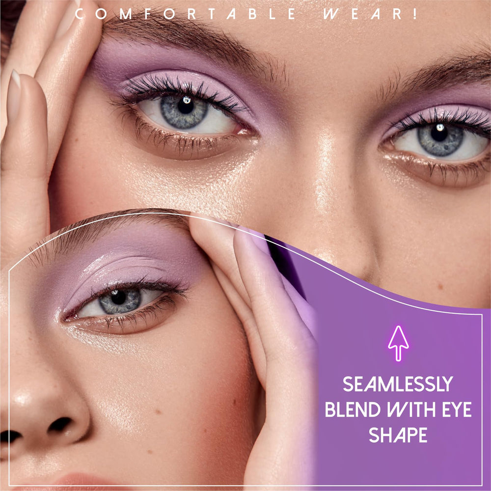 KEWYASO lash magnet separation demonstrates simple three-step use.