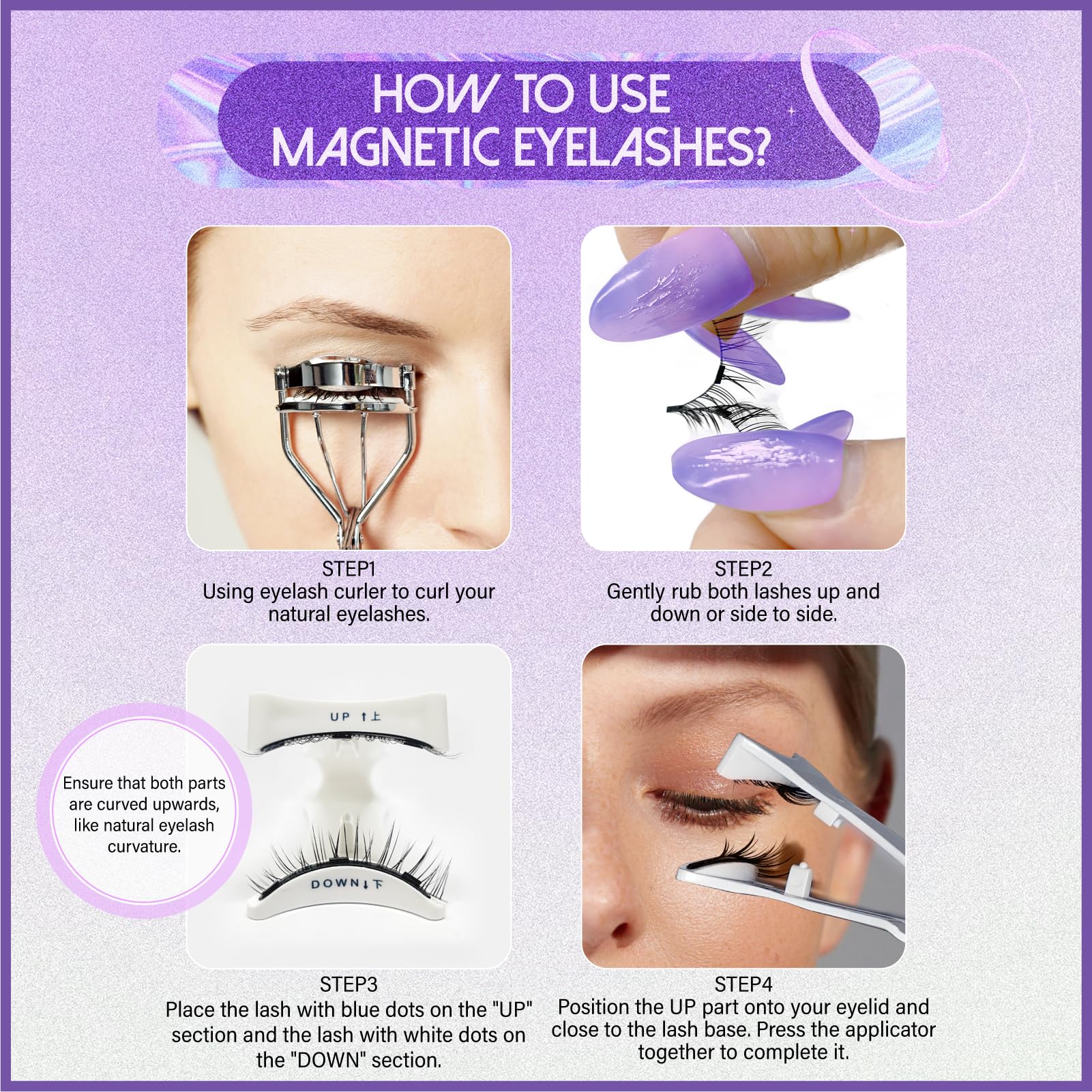 KEWYASO natural-look lashes offering versatile day-to-night wear.