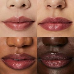 Aplicación suave de Keys Soulcare en labios con color sutil