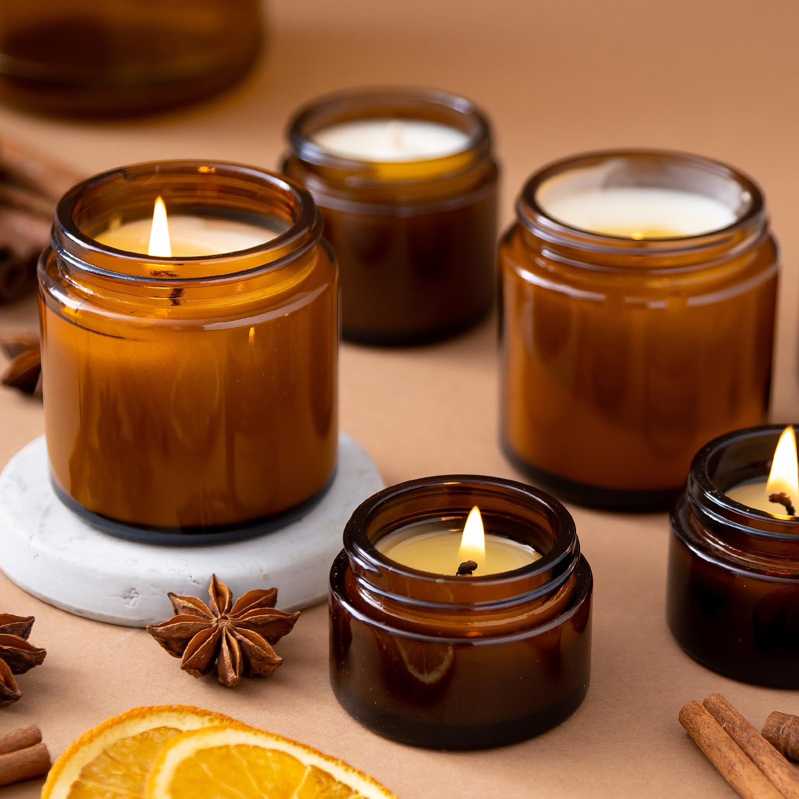 KEYWING amber jar pack showcases versatile container for body butters.