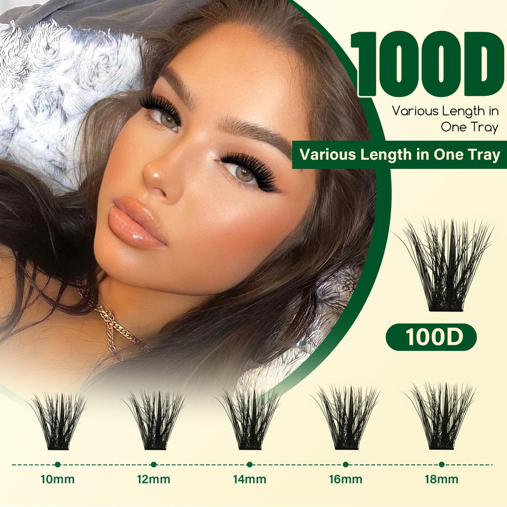KEYYOU 100D curl delivers natural lift and open-eyed effect