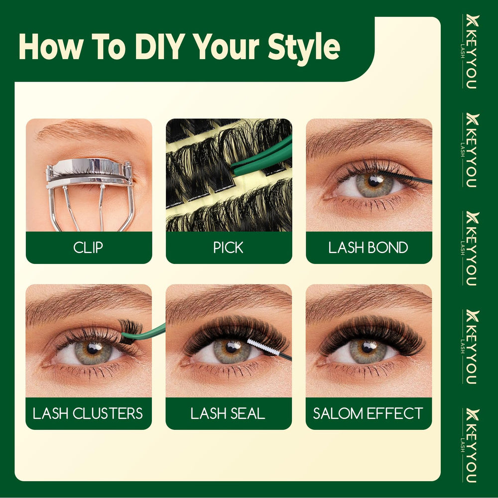 KEYYOU At-home Beauty Kit for convenient lash upgrades.