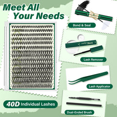 KEYYOU Bond bottle close-up highlights strong adhesive for secure, long-lasting lash wear.