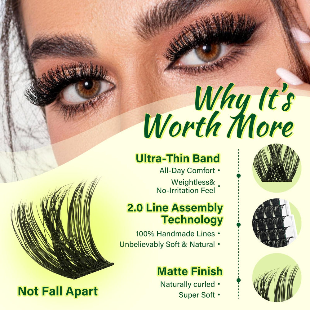 KEYYOU Cluster Lashes Remover—clean, quick lash release without fuss