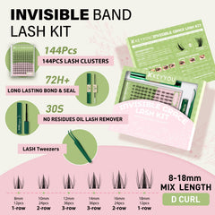 KEYYOU application brush aids precise cluster placement for DIY lashes
