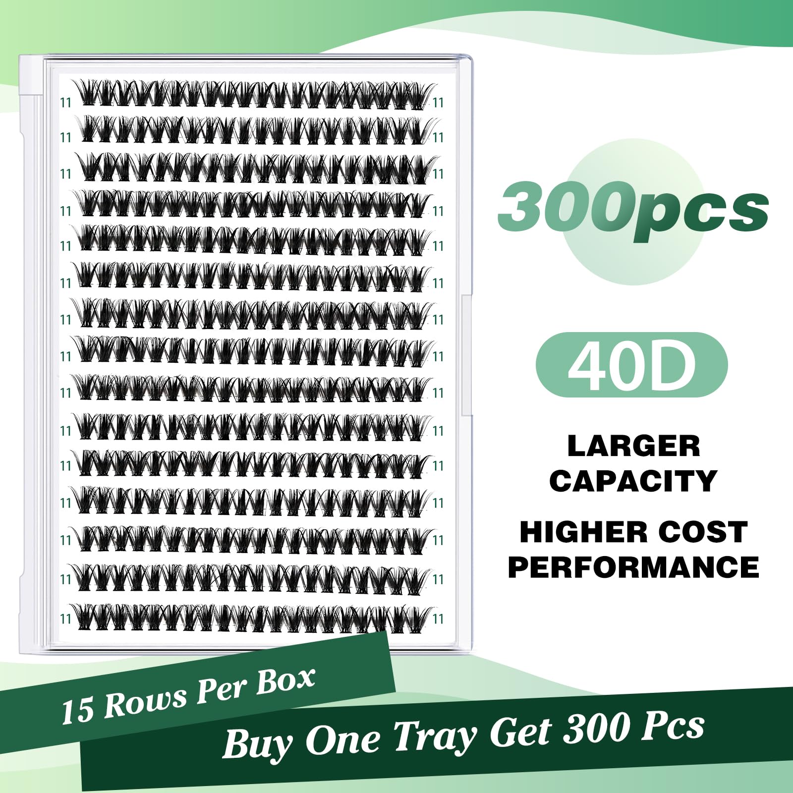 KEYYOU individual lashes realistic look suitable for natural fullness