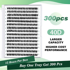 KEYYOU individual lashes realistic look suitable for natural fullness