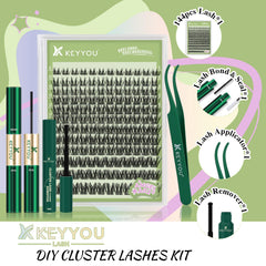 KEYYOU lash adhesive glue for reliable bonding during wear