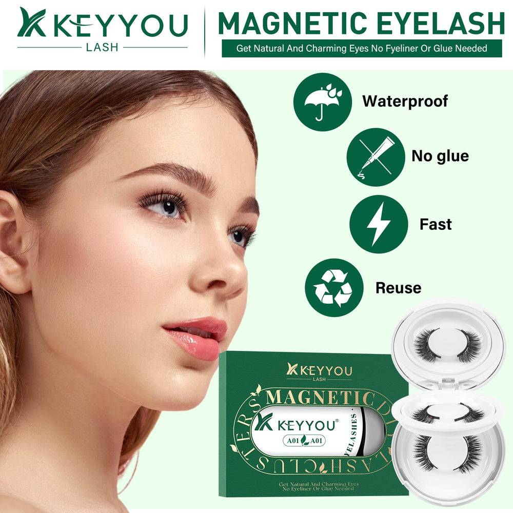 KEYYOU lash-applicator-tool enables precise, glue-free placement.