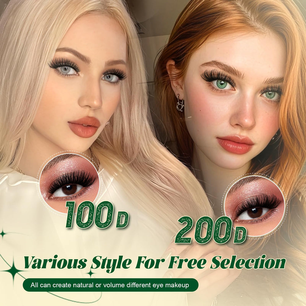 KEYYOU Lash Applicator for precise and tidy cluster application.