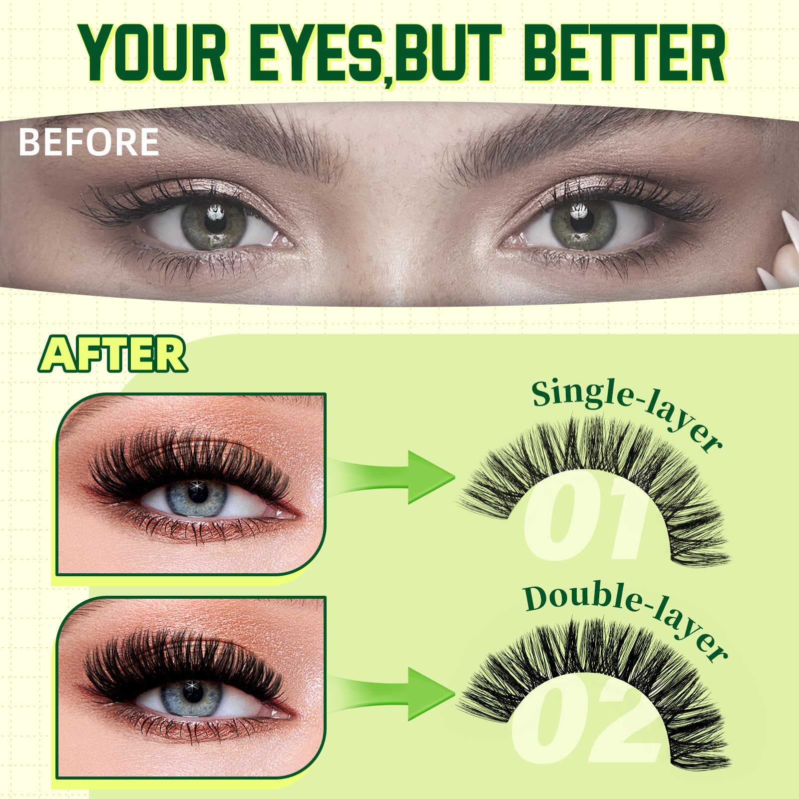 KEYYOU Lash Bond and Lock—adhesive for secure application and gentle removal