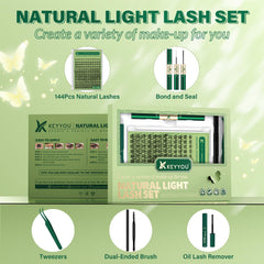 KEYYOU lash bond and seal set – secure hold and longer wear.