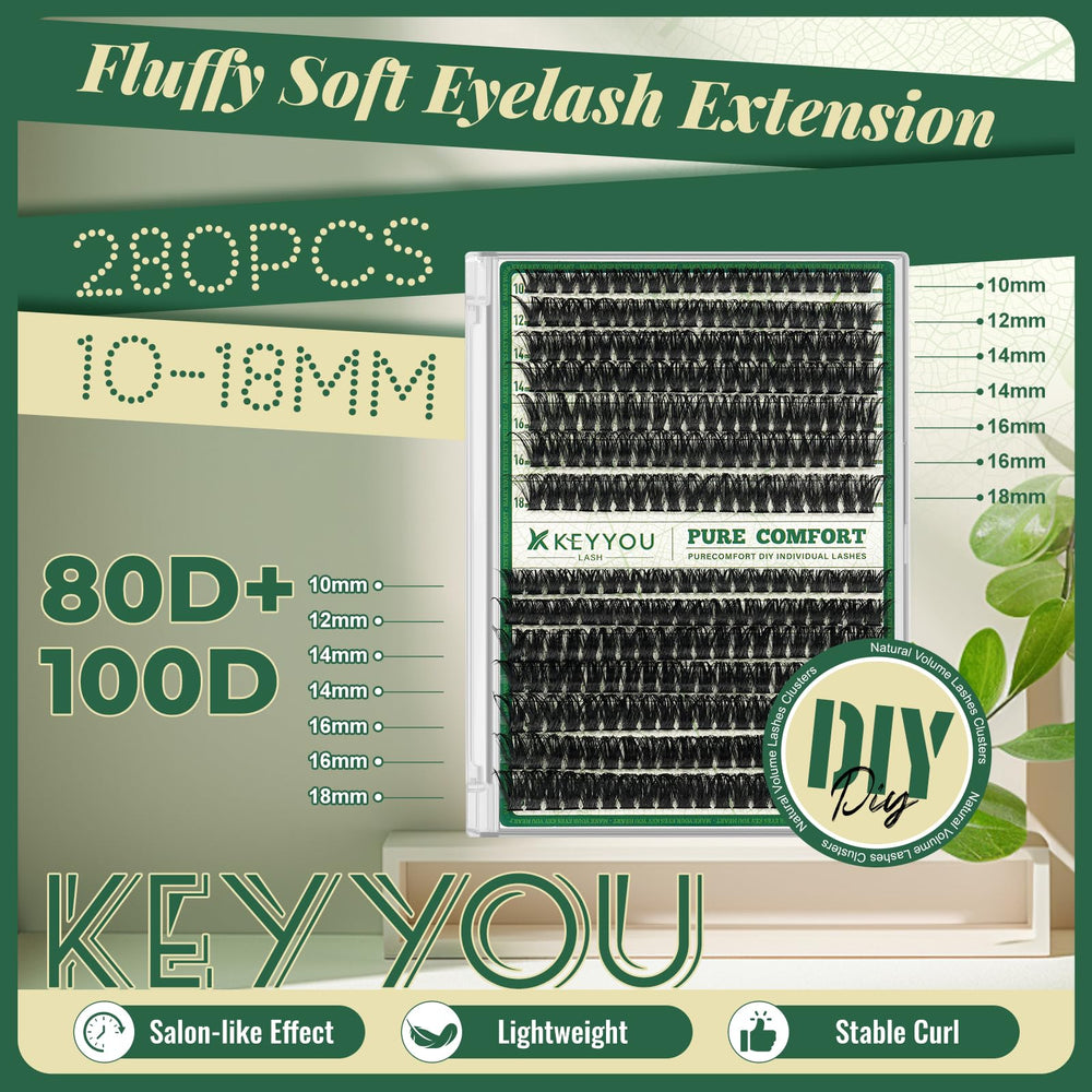 KEYYOU 0.03 mm thin band enables easy placement.