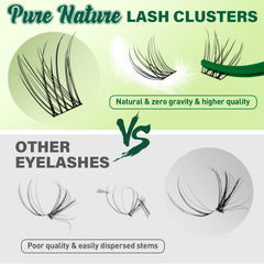 KEYYOU lash clusters are easy to remove and reuse with care.