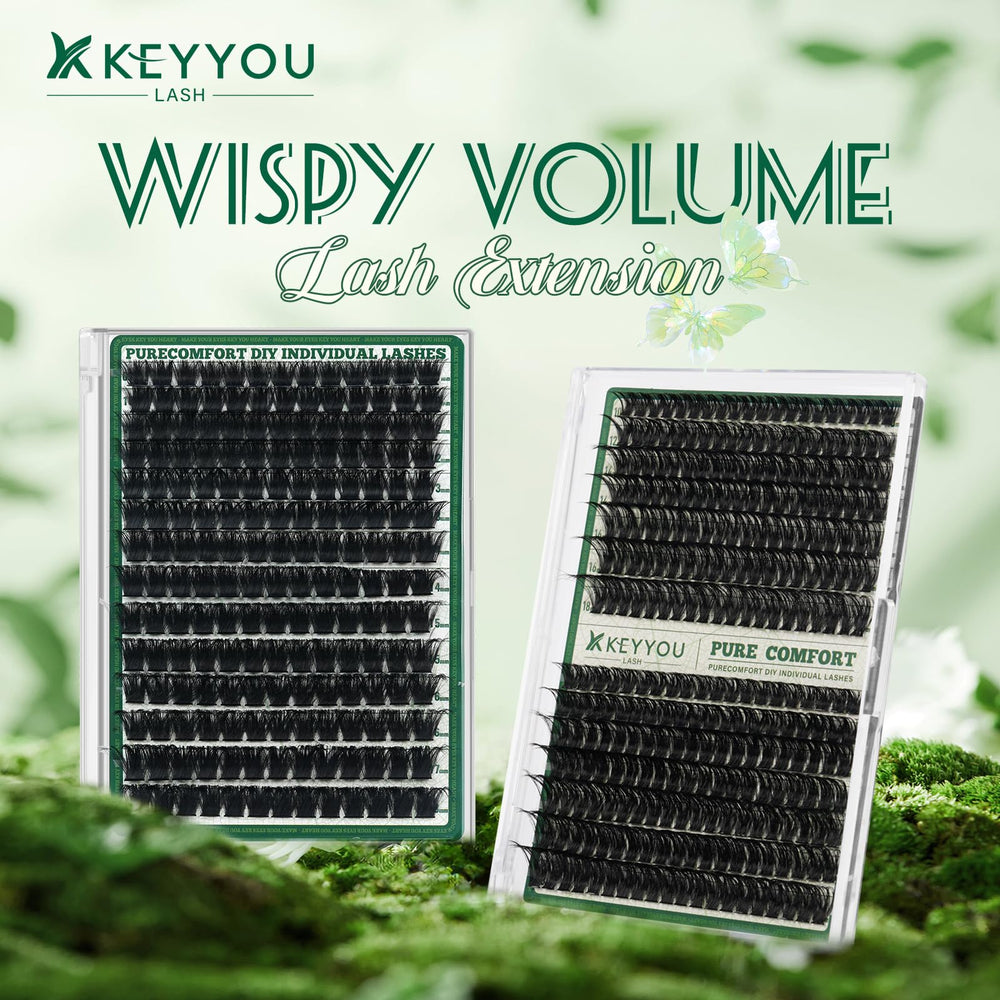 KEYYOU 280-piece set with five lengths 10-18 mm.