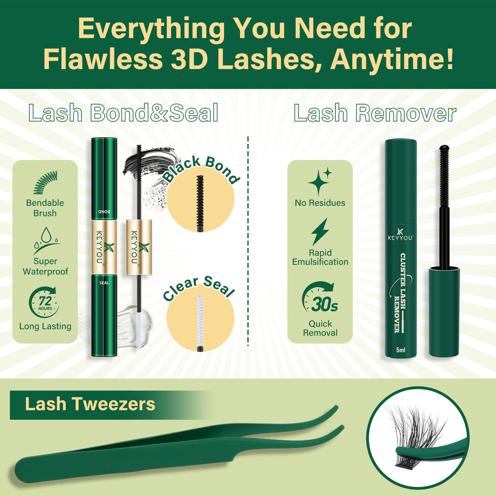KEYYOU LASH fast-drying glue for quick applications