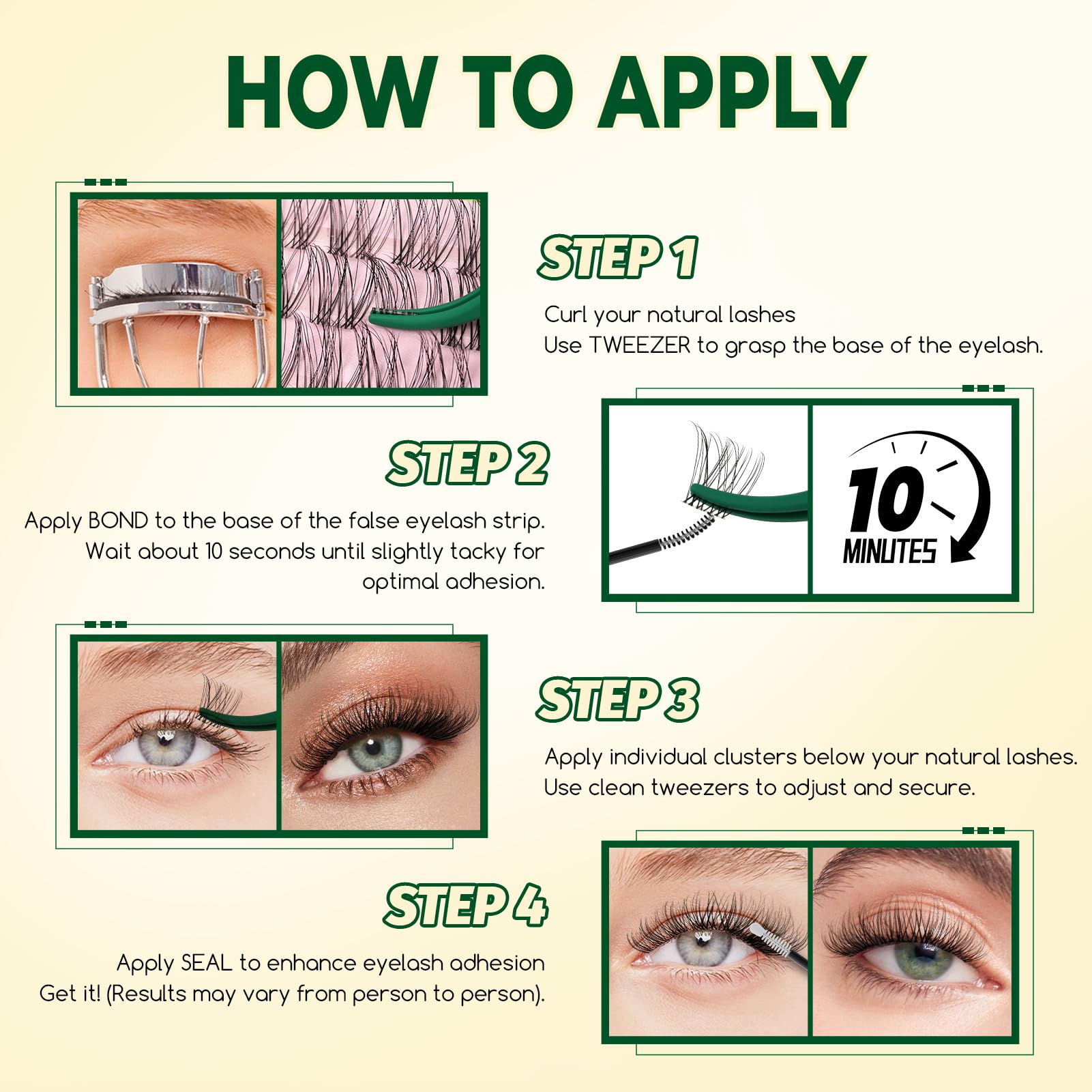 KEYYOU LASH Packaging image highlights compact at-home kit